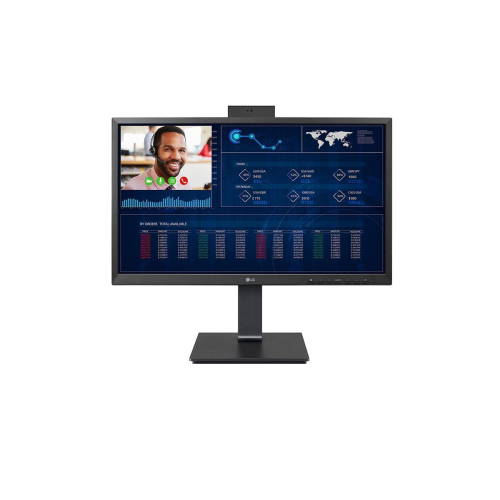 LG 24CQ651I-6P komputer wielofunkcyjny All-in-One Intel® Celeron® J4105 61 cm (24") 1920 x 1080 px All-in-One thin client 4 GB DDR4-SDRAM 16 GB HDD Wi