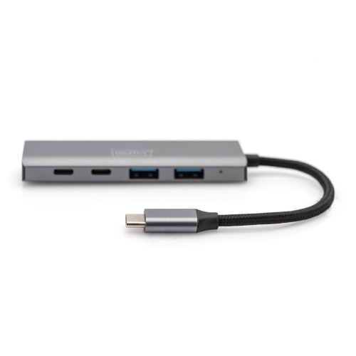 Digitus Koncentrator USB-C 4-portowy, 2 x USB A i 2 x USB-C-24999633