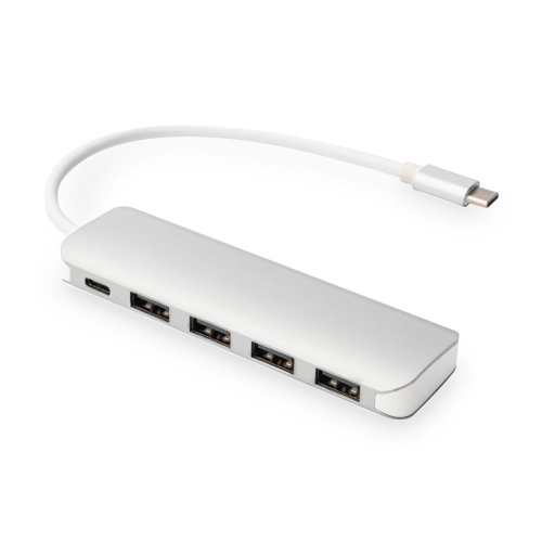 Digitus 4-portowy hub USB Type-C™ (USB 3.0) + PD-24999688