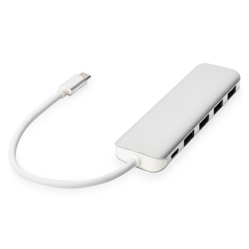 Digitus 4-portowy hub USB Type-C™ (USB 3.0) + PD-24999689