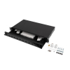 Lanberg FOP1-12SS-LDB panel krosowniczy 1U