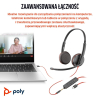 Poly Blackwire 3225 Stereo USB-C Headset +3.5mm Plug +USB-C/A Adapter (Bulk)-25058517