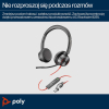 Zestaw słuchawkowy POLY Blackwire 8225 Stereo 8X225AA USB-C z certyfikatem Microsoft Teams + przejściówka USB-C/A-250