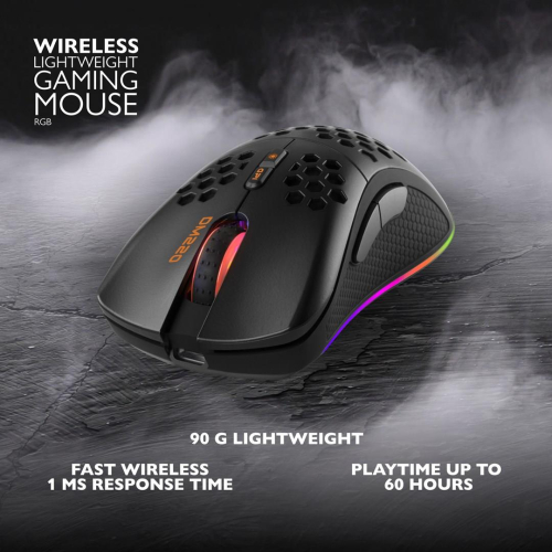 Deltaco Gaming GAM-120 myszka Po prawej stronie RF Wireless + Bluetooth + USB Type-A Optyczny 4800 DPI-25000268
