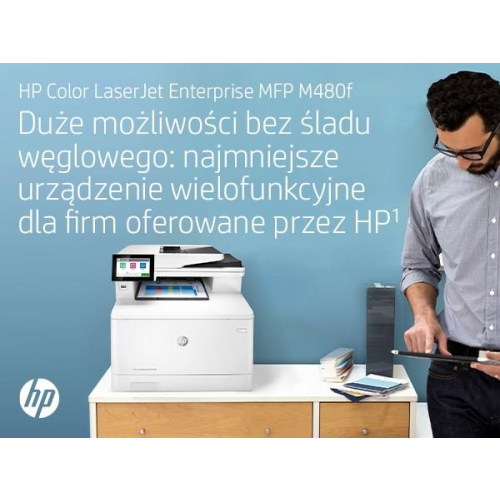 Drukarka HP Color LaserJet Enterprise M480f-25001610