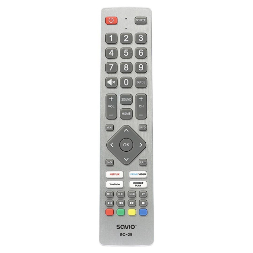 SAVIO PILOT UNIWERSALNY/ZAMIENNIK DO TV SHARP - SMART TV RC-29