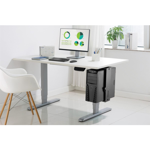 Uchwyt do montażu PC pod biurkiem z mechanizmem Easy-Locking-25016468