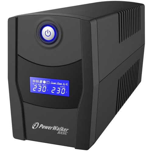 Zasilacz awaryjny UPS PowerWalker VI 600 STL Line-Interactive 600VA 2AC Wyjścia Tower-25020318