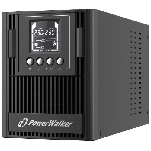UPS Bluewalker PowerWalker VFI 1000 AT - RS-232, USB - Złącza wyjściowe: 3 (10122180)