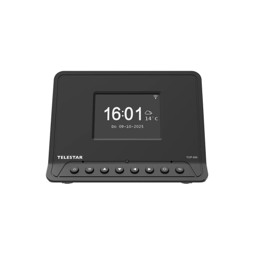 Radio TELESTAR TOP 400 czarne wielofunkcyjne radia Adapter HiFi-25053545