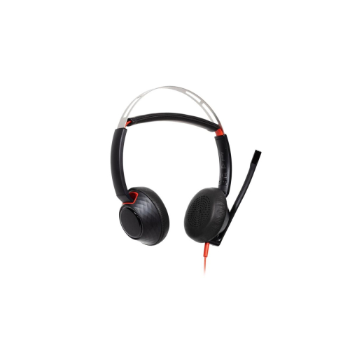Poly Blackwire 5220 Stereo USB-C Headset +3.5mm Plug +USB-C/A Adapter-25058389