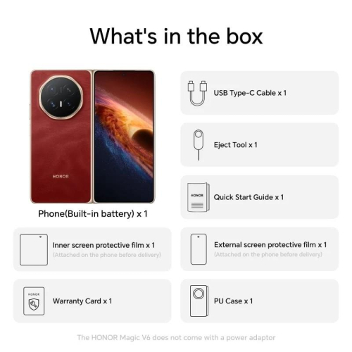 Honor Magic V6 16/512GB Red-25068605