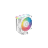 DeepCool AG400 WH Procesor Chłodnica powietrza 12 cm Biały 1 szt.