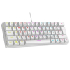RAMPAGE KLAWIATURA MECHANICZNA PLOWER K60 Biała-25149977