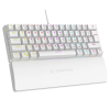 RAMPAGE KLAWIATURA MECHANICZNA PLOWER K60 Biała