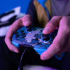 PDP Rematch: Sheikah Shoot Czarny, Niebieski USB Gamepad Analogowa/Cyfrowa Nintendo Switch, Nintendo Switch Lite, Ninten