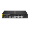 HPE Aruba Networking CX 6000 12p 10M/100M/1G Class4 PoE 2p SFP 1G 139W Switch Zarządzany L3 Gigabit Ethernet (10/100/1000) Obsługa PoE 1U