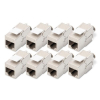 Digitus Moduł CAT 6A Keystone, ekranowany, beznarzędziowe złącze montażowe - 8 szt.