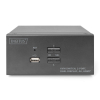 Przełącznik KVM, 2-portowy, podwójny wyświetlacz, 4K, HDMI-25158034