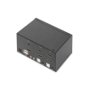 Przełącznik KVM, 2-portowy, podwójny wyświetlacz, 4K, HDMI-25158036