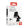 Verbatim Charge 'n' Drive Smartfon Czarny USB Bezprzewodowe ładowanie Szybkie ładowanie Automatyczna-25158329