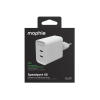 mophie Speedport 45 Uniwersalne Biały Prąd przemienny Szybkie ładowanie Wewnętrzna-25158395