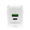 EVERACTIVE ŁADOWARKA SIECIOWA GAN 1 X USB, 1 X USB-C QUICK CHARGE 3.0 20W BIAŁA SC-330Q-25158443