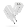 EVERACTIVE ŁADOWARKA SIECIOWA 2XUSB 2,4A BIAŁA SC-220-25158462