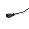Equip 333316 rozdzielacz zasilania PDU 8 x gniazdo sieciowe 1U Czarny-25158897