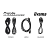 iiyama LH5566UHSB-B1AG signage display Płaski panel Digital Signage 139,7 cm (55
