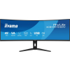 iiyama ProLite XCB4994DQSU-B1 monitor komputerowy 124,5 cm (49") 5120 x 1440 px Dual QHD LCD Czarny