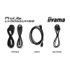 iiyama LH5066UHSB-B1AG signage display Płaski panel Digital Signage 127 cm (50