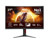 AOC G4 CQ27G4Z2P monitor komputerowy 68,6 cm (27") 2560 x 1440 px Quad HD LCD Czarny, Czerwony