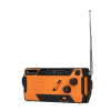 Extralink EX.93746 RADIO AWARYJNE SOLARNE Z KORBKA DYNAMO POWERBANK 4000MAH Z LATARKA SOS SR-4000 Przenośny Analogowy-2