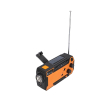 Extralink EX.93746 RADIO AWARYJNE SOLARNE Z KORBKA DYNAMO POWERBANK 4000MAH Z LATARKA SOS SR-4000 Przenośny Analogowy-2