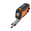 Extralink EX.93746 RADIO AWARYJNE SOLARNE Z KORBKA DYNAMO POWERBANK 4000MAH Z LATARKA SOS SR-4000 Przenośny Analogowy-2