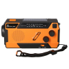Extralink EX.93746 RADIO AWARYJNE SOLARNE Z KORBKA DYNAMO POWERBANK 4000MAH Z LATARKA SOS SR-4000 Przenośny Analogowy-2