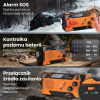 Extralink EX.93746 RADIO AWARYJNE SOLARNE Z KORBKA DYNAMO POWERBANK 4000MAH Z LATARKA SOS SR-4000 Przenośny Analogowy-2