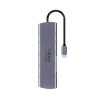 UNITEK D1113BGY01 huby i koncentratory 2 x USB 3.2 Gen 2 (3.1 Gen 2) Type-C 1000 Mbit/s Szary-25173908