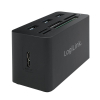 LogiLink CR0042 stacja dokująca Przewodowa USB 3.2 Gen 1 (3.1 Gen 1) Type-A Czarny-25173942