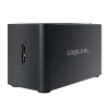 LogiLink CR0042 stacja dokująca Przewodowa USB 3.2 Gen 1 (3.1 Gen 1) Type-A Czarny-25173943