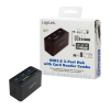 LogiLink CR0042 stacja dokująca Przewodowa USB 3.2 Gen 1 (3.1 Gen 1) Type-A Czarny-25173946