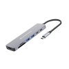 Conceptronic DONN28G stacja dokująca Przewodowa USB 3.2 Gen 1 (3.1 Gen 1) Type-C Szary