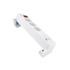 Equip 245556 rozgałęziacz 2 m 3 x gniazdo sieciowe Wewnętrzna Biały-25174000