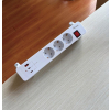 Equip 245556 rozgałęziacz 2 m 3 x gniazdo sieciowe Wewnętrzna Biały-25174003