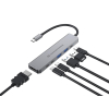 Conceptronic DONN33G stacja dokująca Przewodowa USB 3.2 Gen 1 (3.1 Gen 1) Type-C Srebrny-25174014