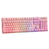 Deltaco Gaming GAM-021-RGB-P-DE klawiatura USB QWERTZ Niemiecki Różowy-25174289