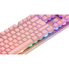 Deltaco Gaming GAM-021-RGB-P-DE klawiatura USB QWERTZ Niemiecki Różowy-25174291