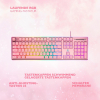 Deltaco Gaming GAM-021-RGB-P-DE klawiatura USB QWERTZ Niemiecki Różowy-25174293