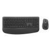 Logitech Signature Comfort Plus Combo MK880 for Business klawiatura Dołączona myszka Uniwersalne USB + Bluetooth QWERTZ Niemiecki Grafitowy